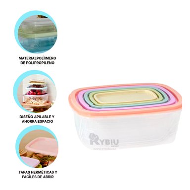 PACK RYBIU CO30467 MULTICOLOR +LIGAS DE REGALO