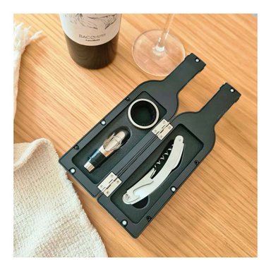 ABRELATAS RYBIU CO32294 NEGRO DESCORCHADOR UTIL HOGAR + GIFT MINIAGENDA