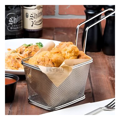 CESTO RYBIU 1107 PLATEADO CANASTO PRACTICO 13X8X8 CM + GIFT MINIAGENDA