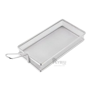 CANASTO PARA BROASTER EN PLATEADO Y+ENVOLTORIO DE REGALO