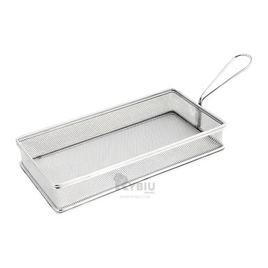 CESTO RYBIU 1106 PLATEADO CANASTO CONVENCIONAL 25.5X13X4.5 CM + GIFT STICKERS