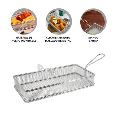 CESTO RYBIU 1106 PLATEADO CANASTILLA BONITA + REGALO LIGAS PEINAR