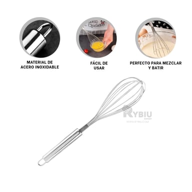 MEZCLADORA DURADERA DE COLOR PLATEADO Y+REGALO AGENDITA - 2