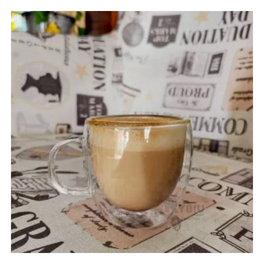 TAZON RYBIU PRACTICO 290ML EN TRANSPARENTE + ENVOLTORIO DE REGALO 592