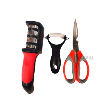 CONJUNTO RYBIU CO30050 NEGRO COCINA + GIFT STICKERS