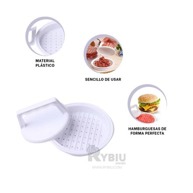 MOLDE RYBIU CO30434 BLANCO MODELO EFICAZ 13.1 CM + BANDERITAS ADHESIVAS