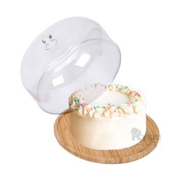 BASE RYBIU CO32299 TRANSPARENTE REPOSTERIA 25CM + REGALO AGENDITA