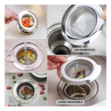 FILTRADOR FUNCIONAL E IDEAL 9 CM PLATEADO Y+GIFT MINIAGENDA