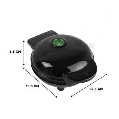 WAFLERA RYBIU CO30007 PEQUEÑA COCINA EN NEGRO + REGALO AGENDITA - 5