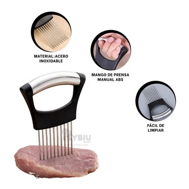 PICADOR RYBIU CO30046 NEGRO EFECIENTE COCINA + BANDERITAS ADHESIVAS