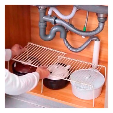 SET SEPARADOR RYBIU CO30454 BLANCO REJILLA APOYO + PAPEL REGALO