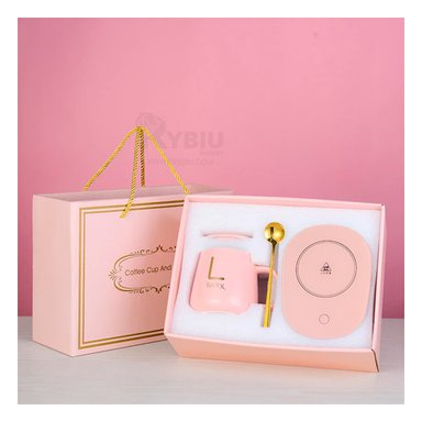 CALENTADOR TERMICO RYBIU CO30461 EN COLOR ROSADO+ PAPEL DE REGALO - 2