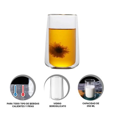 RECIPIENTE FOR AGUA HERVIDA 350ML RYBIU 237 +REGALO LIGAS PARA PEINAR