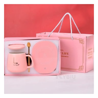 KIT RYBIU CO30461 UTIL Y TERMICO EN TONO ROSADO+ REGALO LIGAS PARA PEINAR - 4