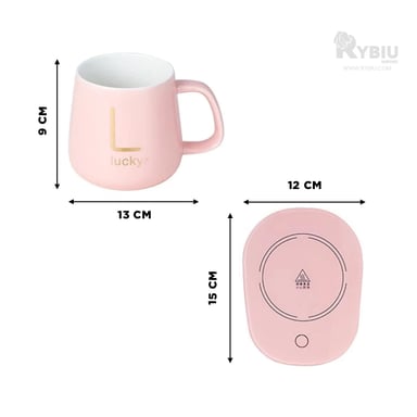 KIT RYBIU CO30461 UTIL Y TERMICO EN TONO ROSADO+ REGALO LIGAS PARA PEINAR - 5