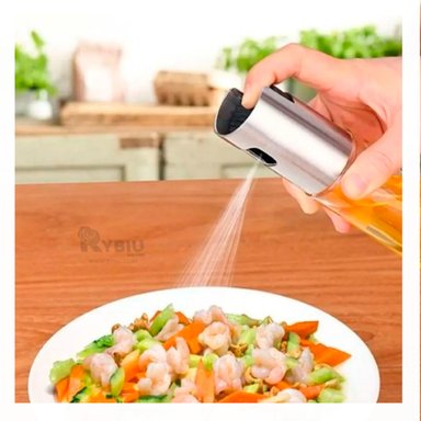 ATOMIZADOR RYBIU CO30356 GRIS EFICIENTE EFICAZ 100 ML + BANDERITAS ADHESIVAS