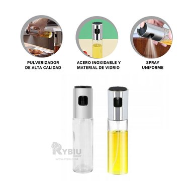 ACCESORIO COCINA RYBIU CO30356 GRIS SPRAY FUNCIONAL BONITO 100 ML + REGALO STICKERS