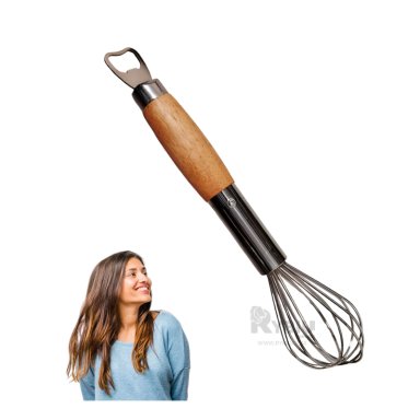 MEZCLADORA MODERNA EN COLOR PLATEADO Y+ENVOLTORIO DE REGALO