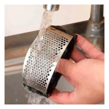 TRITURADOR RYBIU CO30500 PLATEADO NEGRO APLASTADOR USO DIARIO + REGALO STICKERS