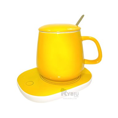 KIT RYBIU CO32261 PARA BEBIDAS CALIENTES COLOR AMARILLO+ GIFT MINIAGENDA - 4