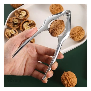 PINZA RYBIU CO29866 GRIS FACIL AGARRE ACERO + PAPEL REGALO