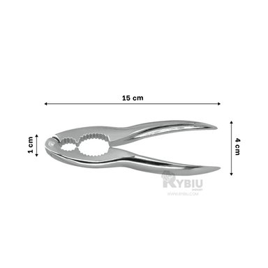 TENAZA COMODA Y SEGURA EN COLOR ACERO Y+GIFT STICKERS