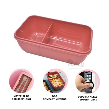 ENVASE IDONEO RYBIU CO29590 ROSADO +REGALO LIGAS PARA PEINAR - 2