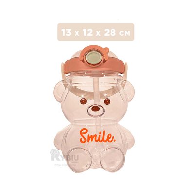 RECIPIENTE RYBIU CO30499 CON SOPORTE MARRÓN + REGALO LIGAS PEINAR