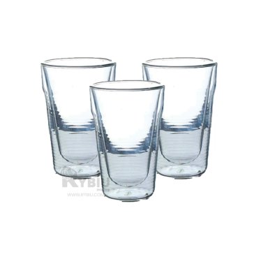 TAZA SIN ASA UTIL RYBIU TRANSPARENTE +POST-IT ADHESIVOS