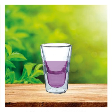 VASO CRISTALINO RYBIU TRANSPARENTE +PAPEL DE REGALO