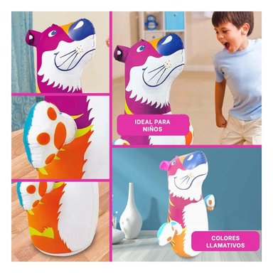 INFLABLE AGRADABLE DE PATIO EN DISEÑO TIGRE Y+GIFT STICKERS - 2