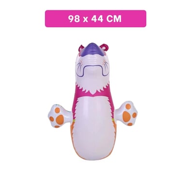 MUÑECO BONITO CON DISEÑO DE TIGRE Y+REGALO LIGAS PARA PEINAR - 5