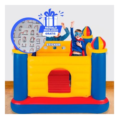 SALTARIN ANIMADO PARA EXTERIORES EN AMARILLO Y+GIFT STICKERS