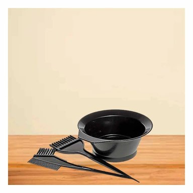 SET BROCHAS RYBIU BE30063 EN COLOR NEGRO + LIGAS REGALO - 1