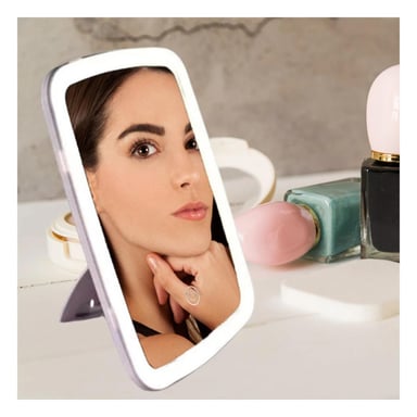 LUNA CON LED TACTIL PARA MUJER BLANCO Y+LIGAS DE REGALO - 3