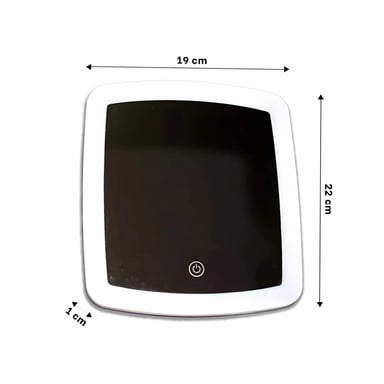 LUNA CON LED TACTIL PARA MUJER BLANCO Y+LIGAS DE REGALO - 4