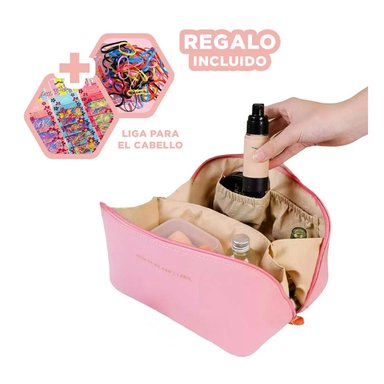 ESTUCHE RYBIU BE30267 ELEGANTE HICA + LIGAS REGALO ROSADO