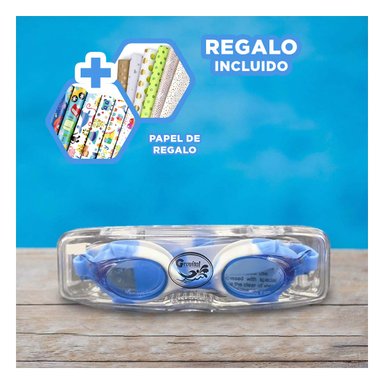 LENTE RYBIU MG-460C CELESTE MULTICOLOR SEGURO PRACTICO MODA + PAPEL REGALO