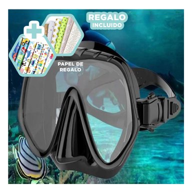 LENTES RYBIU W-100 NEGRO ESPECIALES BUCEAR + PAPEL REGALO