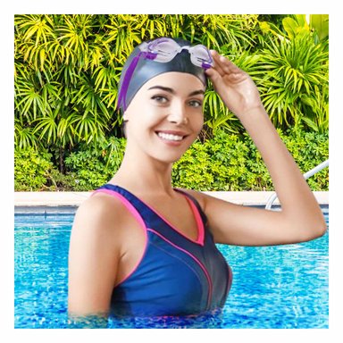 GAFAS NATACION RYBIU MG-460C MORADO VISIBLES COMPACTO MAR MULTICOLOR + REGALO AGENDITA