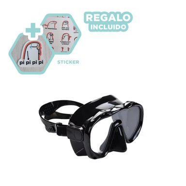 GAFA RYBIU W-100 NEGRO SEGURA FILTRACION AGUA + REGALO STICKERS