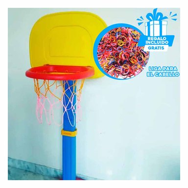ARO FACIL DE ARMAR PARA BASQUET Y+REGALO LIGAS PARA PEINAR