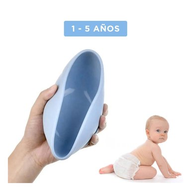 SET RYBIU MINI CUCHARA BEBE EN CELESTE + LIGAS REGALO