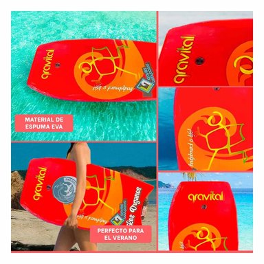 FLOTADOR NATACIÓN RYBIU PRINCIPIANTE 41 ANARANJADO + POST-IT ADHESIVOS