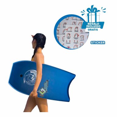 TABLERO NATACIÓN RYBIU GR-41 PRACTICA Y FLOTADORA AZUL + REGALO STICKERS