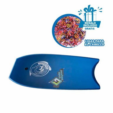 FLOTADOR NATACIÓN RYBIU GR-41 COMPACTO AZUL + REGALO LIGAS PEINAR