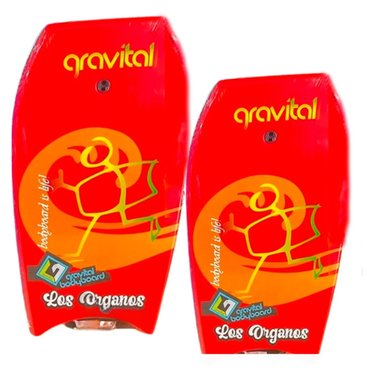 TABLERO NATACIÓN RYBIU 41 ANARANJADO + ENVOLTORIO REGALO