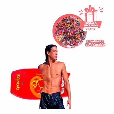 TABLA NATACIÓN RYBIU GR-42 KICKBOARDS NIÑOS ANARANJADO + REGALO LIGAS PEINAR