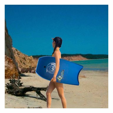 FLOTADOR NATACIÓN RYBIU GR-41 AZUL + LIGAS REGALO