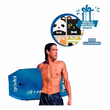 ALETA FUNCIONAL NATACIÓN RYBIU GR-42 PISCINA AZUL + GIFT MINIAGENDA